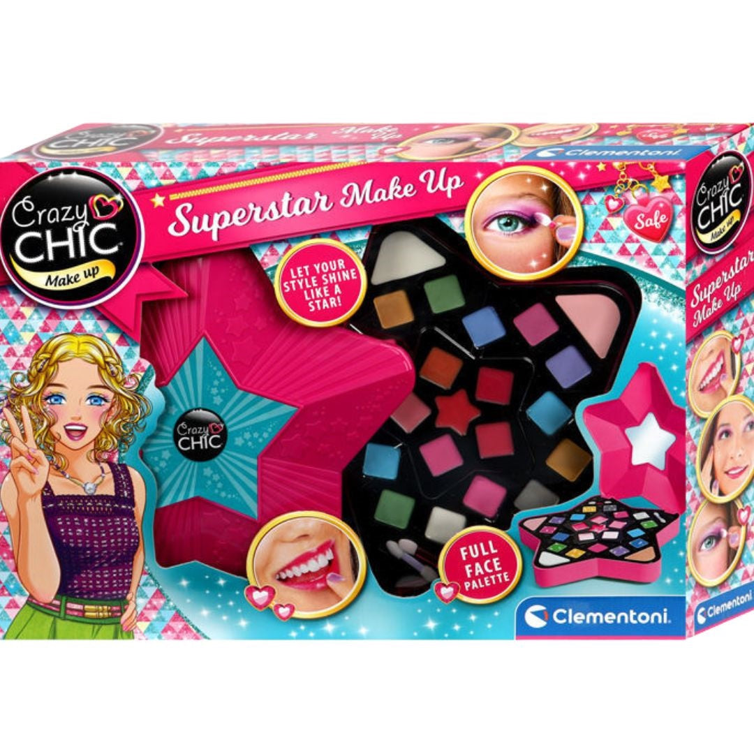 Crazy Chic Super Make-Up Star Makeup Set Clementoni