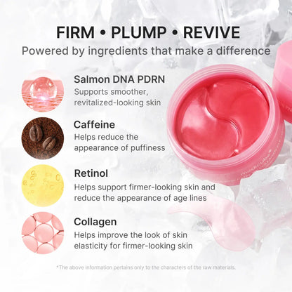 PDRN PINK CAFFEINE COLLAGEN EYE PATCH MEDICUBE
