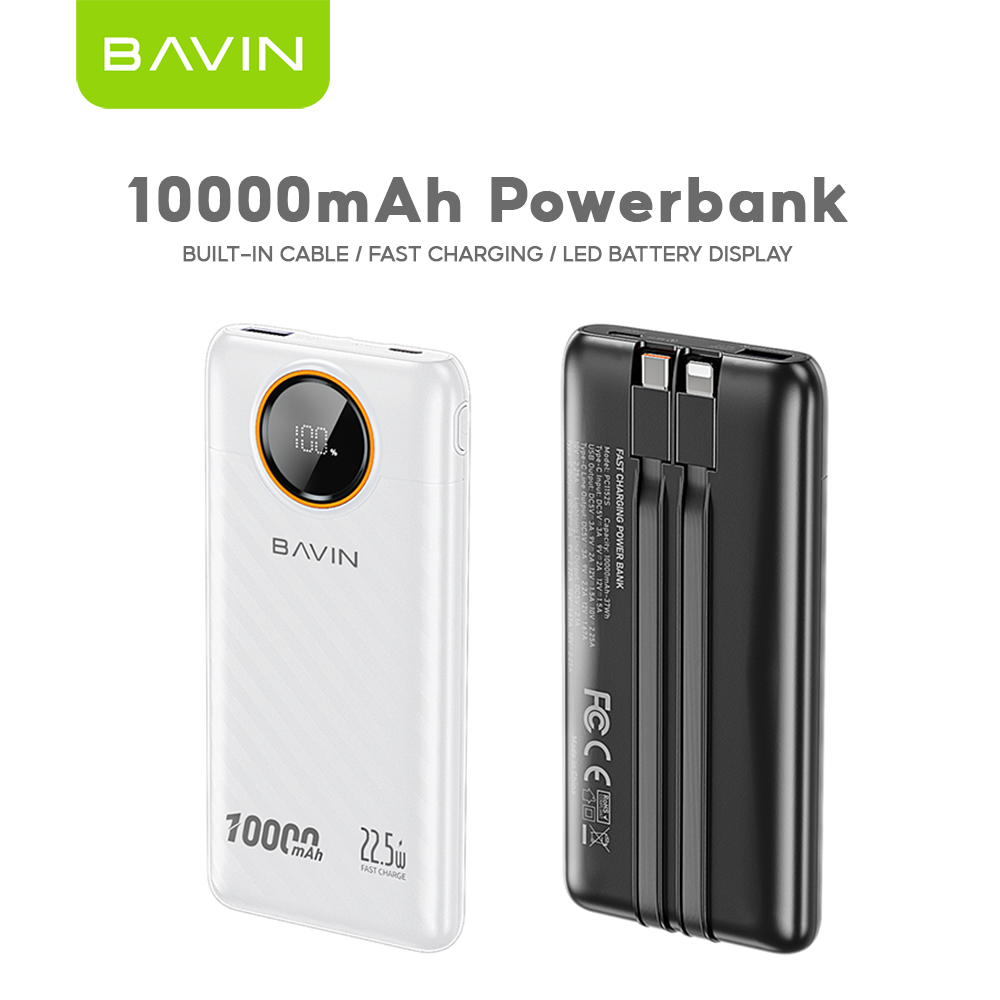 Bavin 10000MAh & 22.5W Fast Charging Power Bank
