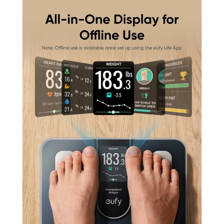 Eufy  Smart Scale C20 Digital Body Fat Scale with TFT Screen