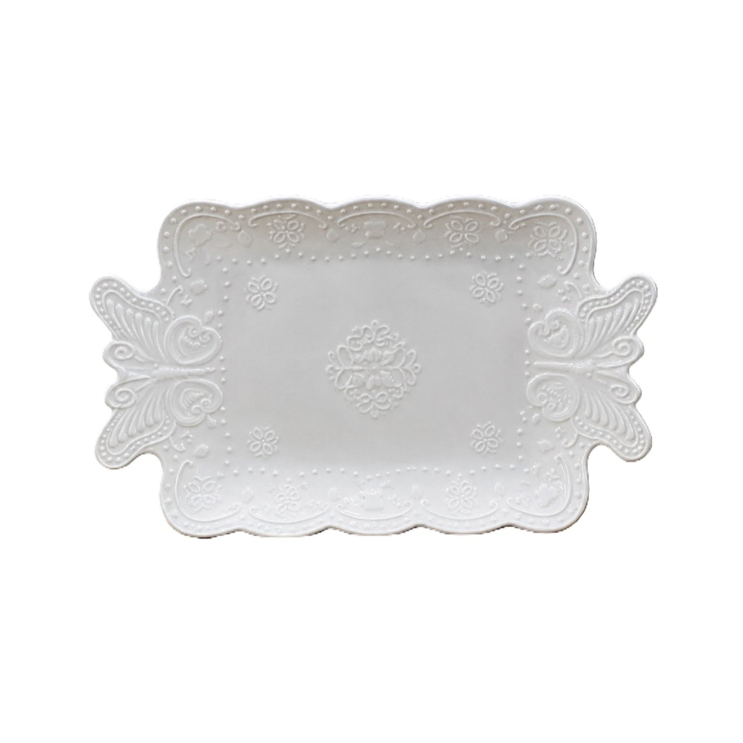 WHITE PORCELIAN PLASTER  D147 BDR