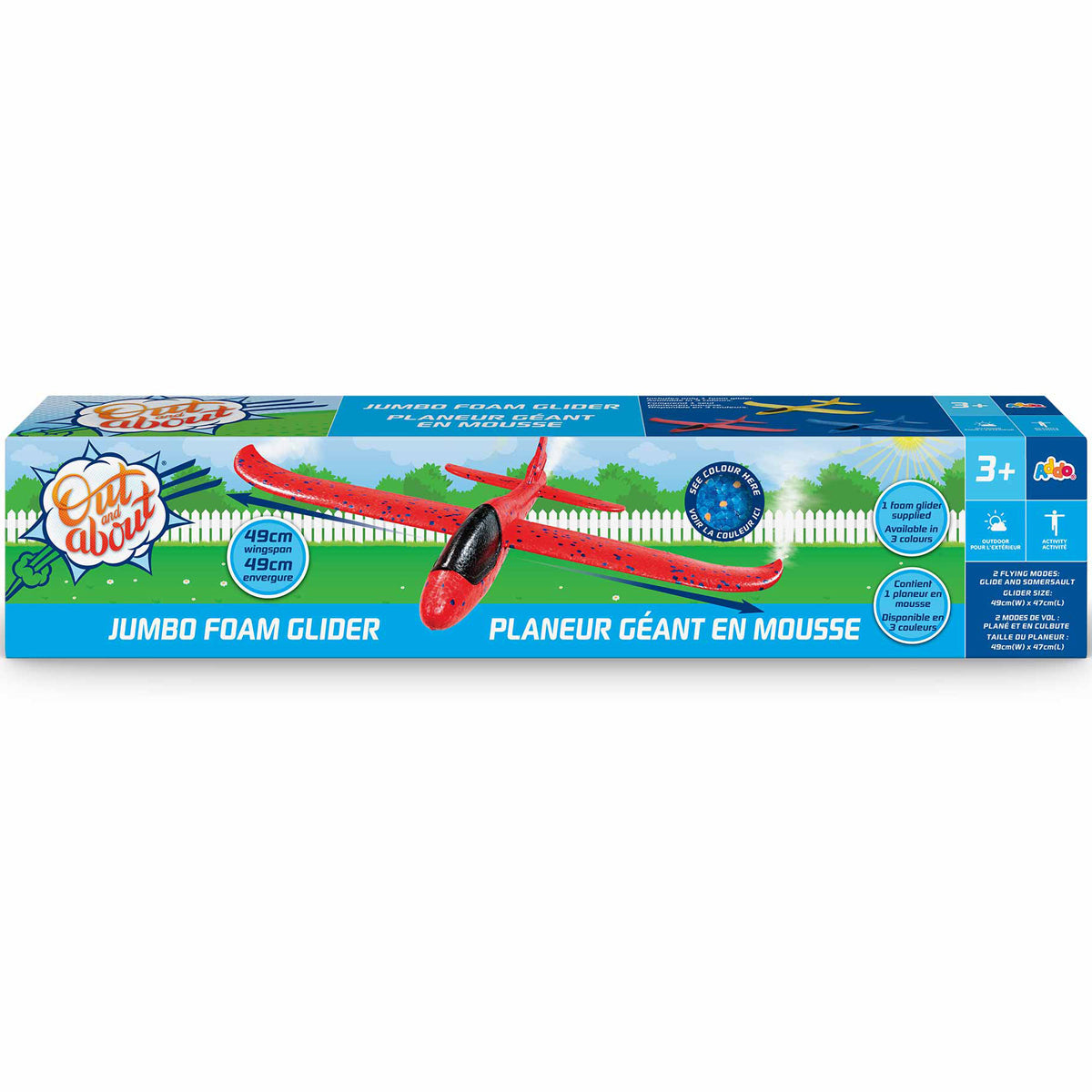 Out and About Jumbo Foam Glider