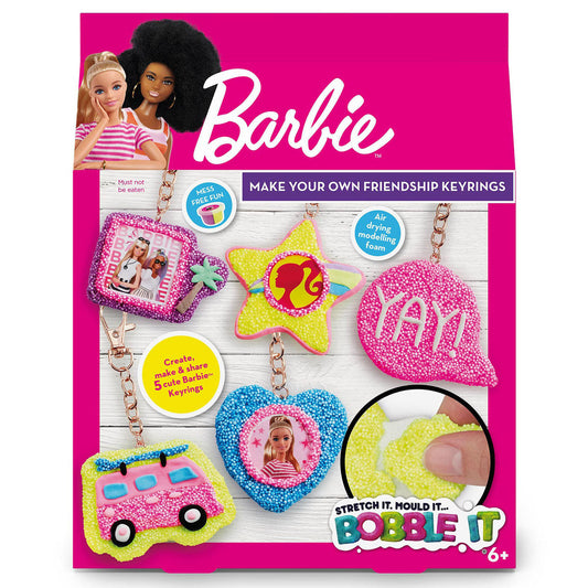 Barbie Bobble It Make Your Own Friendship Keyrings Craft Set