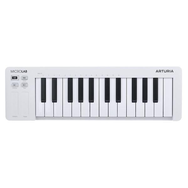 Arturia MicroLab 3 MIDI Keyboard, White ARTURIA