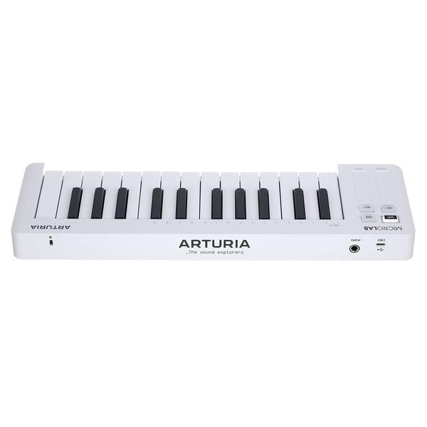 Arturia MicroLab 3 MIDI Keyboard, White ARTURIA