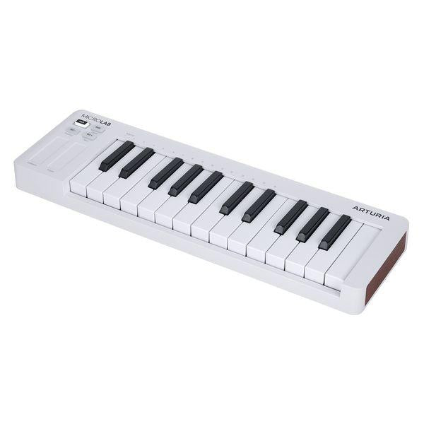 Arturia MicroLab 3 MIDI Keyboard, White ARTURIA