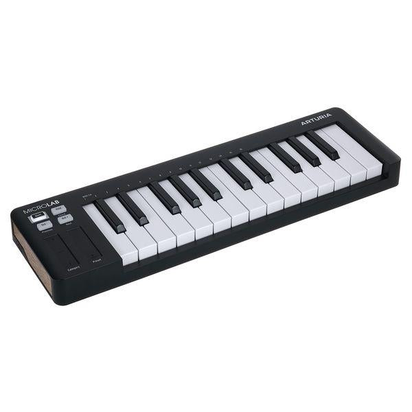 Arturia MicroLab 3 MIDI Keyboard, Black ARTURIA