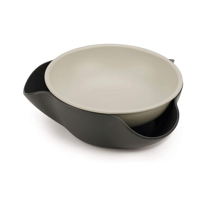 Joseph Joseph Double-Dish Serving Bowl Grey JOSEPH