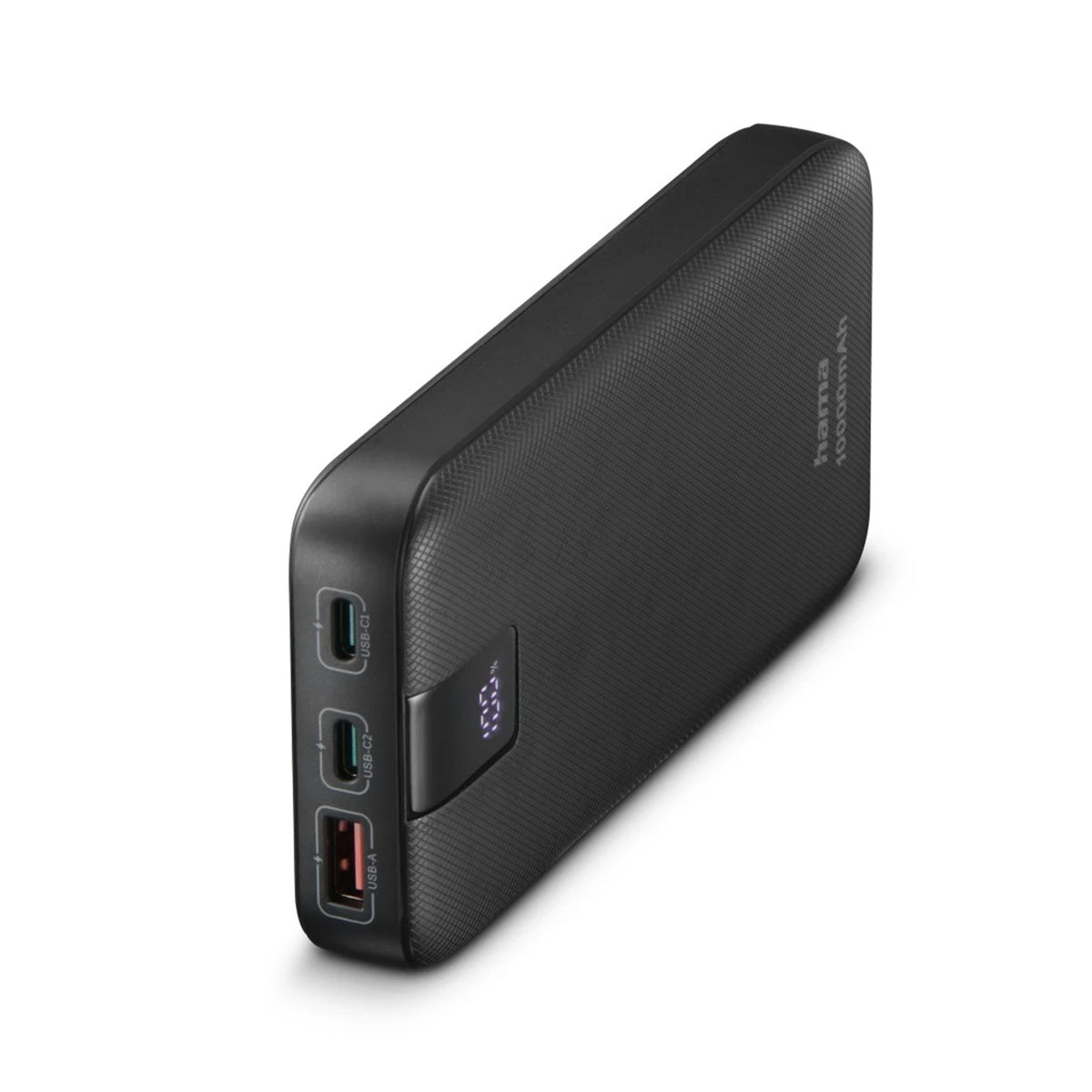 Hama PD10 Power Bank 10000mAh, 2x USB-C/1x USB-A