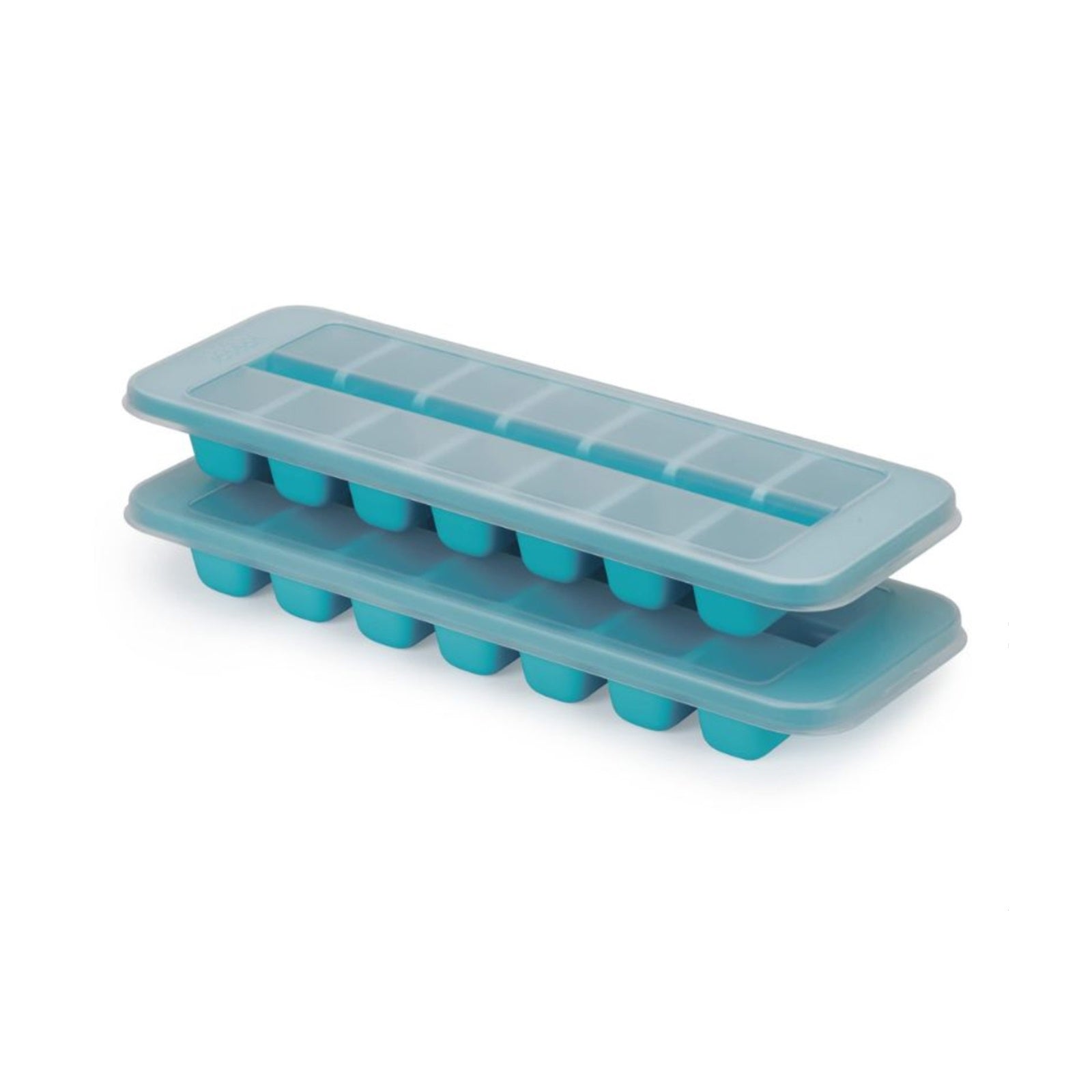 Joseph Joseph BPA-Free Flow Pack of 2 Easy-fill Blue Ice-cube Trays