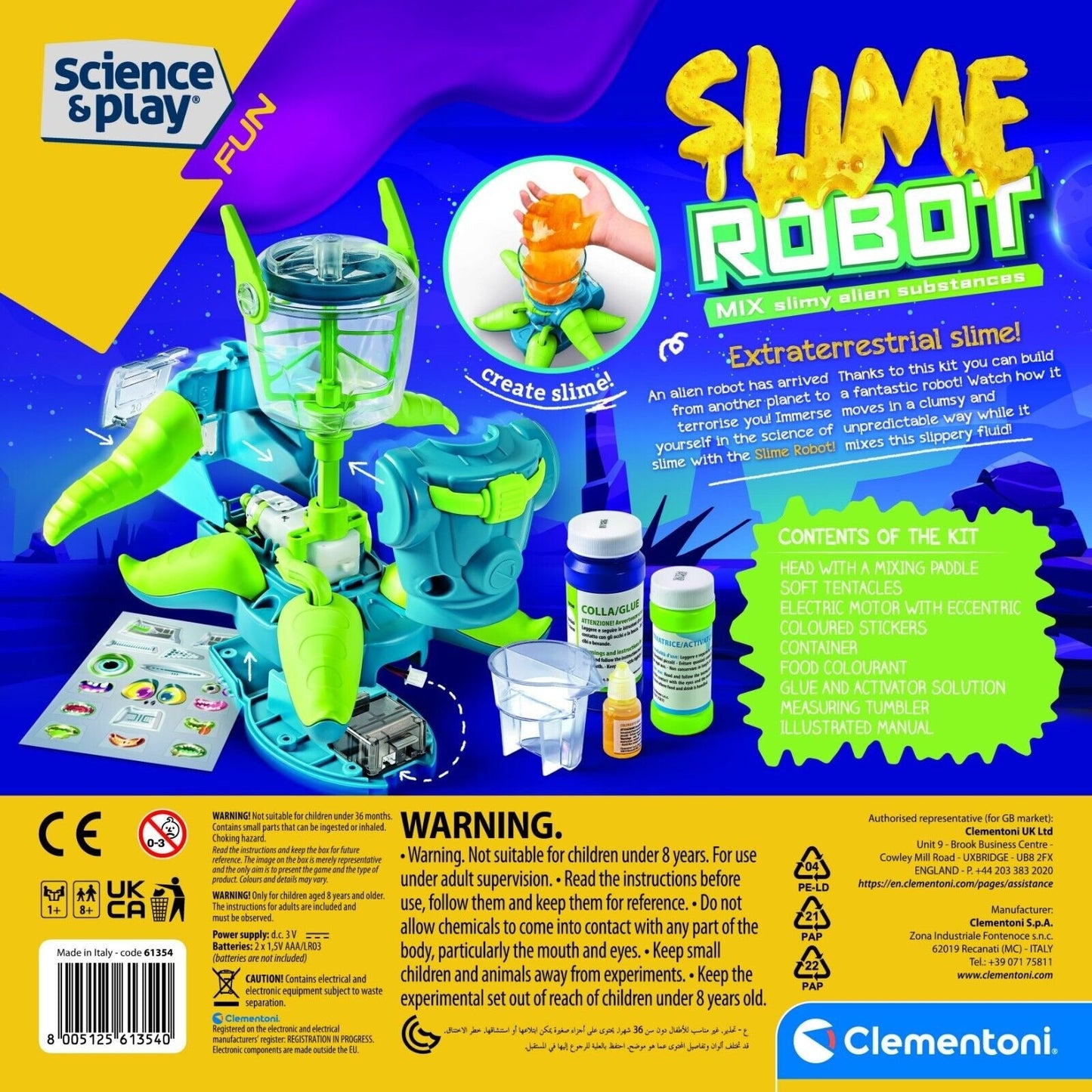 Clementoni Slime Robot Clementoni