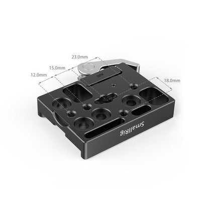 SmallRig Quick Release Clamp and Plate ( Arca-type Compatible) 2144B - Cinegear Middle-East S.A.L