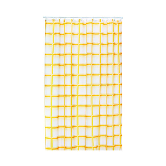 SHOWER CURTAIN LANETA YELLOW