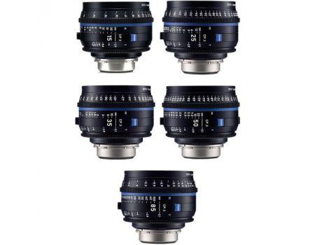Zeiss CP.3 5-Lens Set (PL Mount)