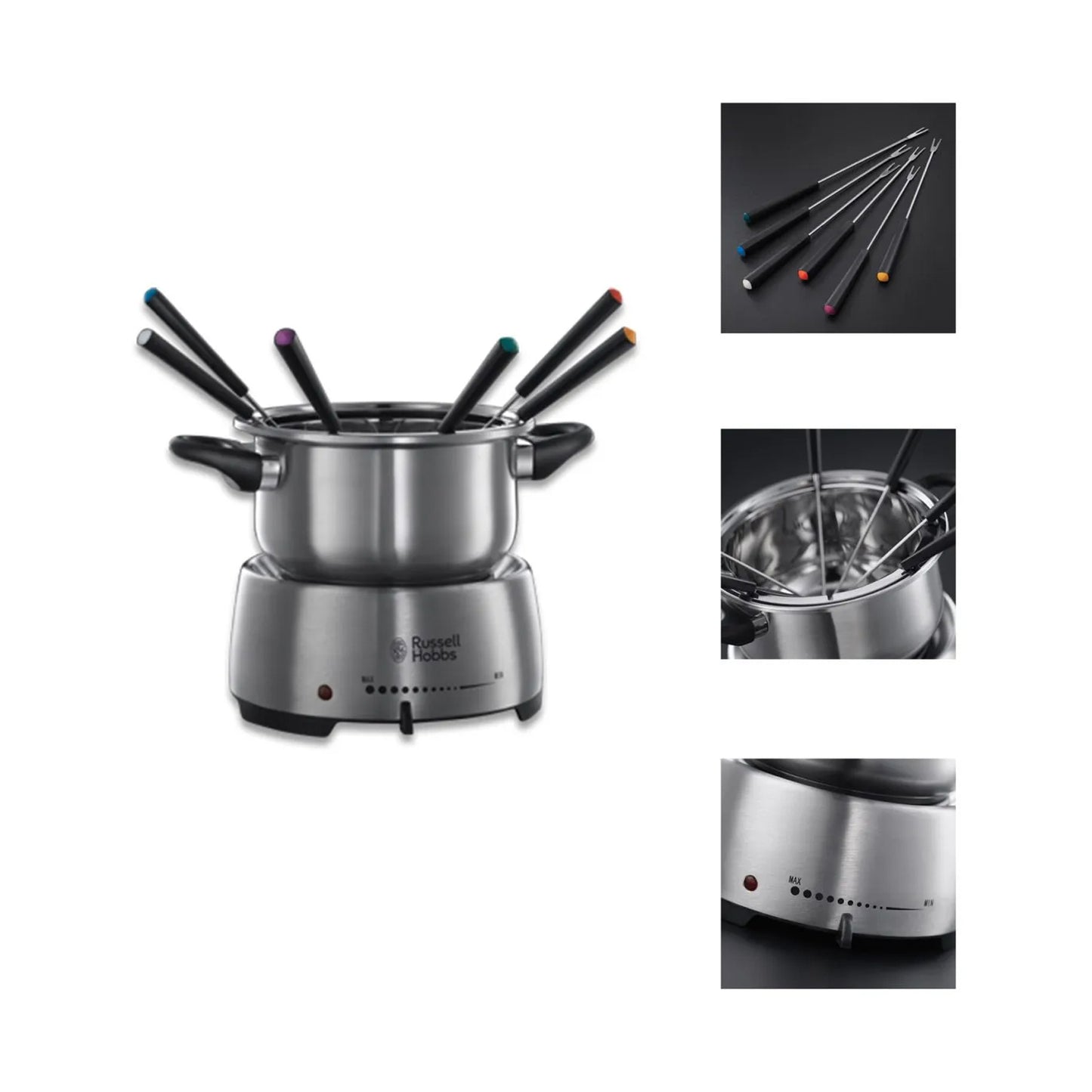 Russel Hobbs 2L Fondue Set for 6 People (1200W)