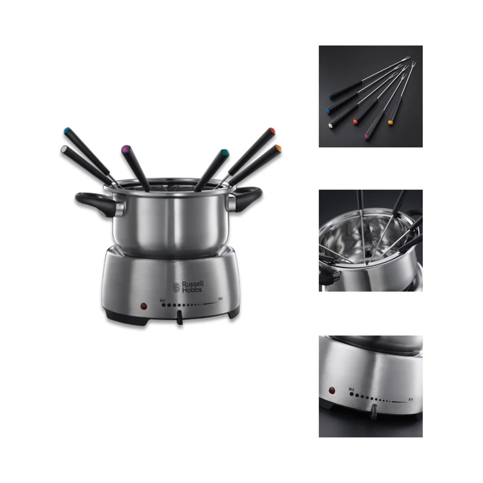 Russel Hobbs 2L Fondue Set for 6 People (1200W)