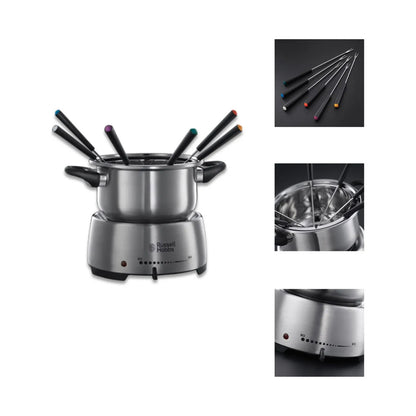 Russel Hobbs 2L Fondue Set for 6 People (1200W)