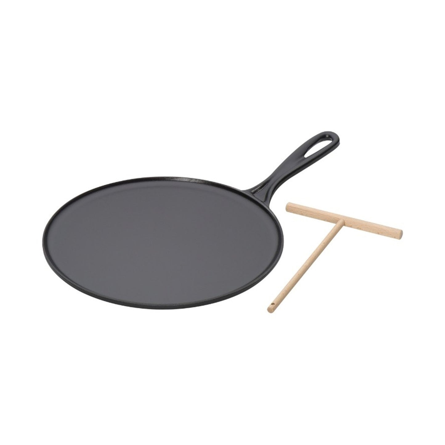 Le Creuset Round Crepe Maker 27cm (Black)