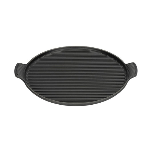 Le Creuset Extra Large Round Grill with Handle 32cm (Black)