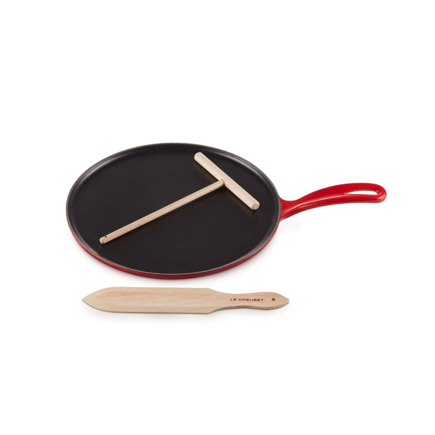 Le Creuset Round Crepe Maker 27cm (Cherry) LE CREUSET