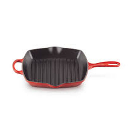 Le Creuset Square Grill Skillet Evo 26cm (Cherry)