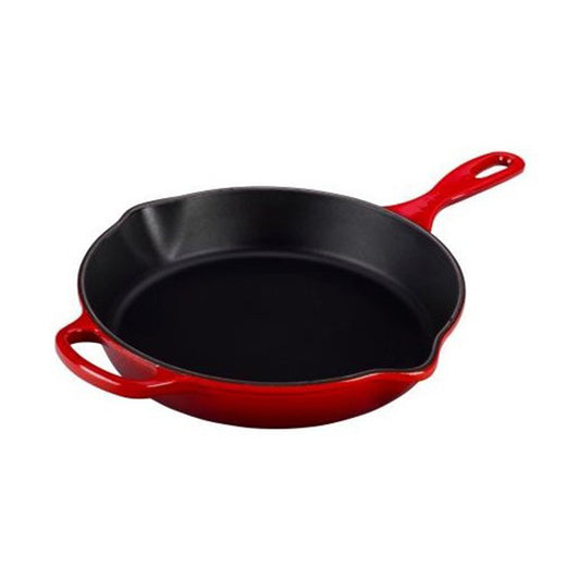 Le Creuset Deep Double Beak Frying Pan Evo 26cm (Cherry)