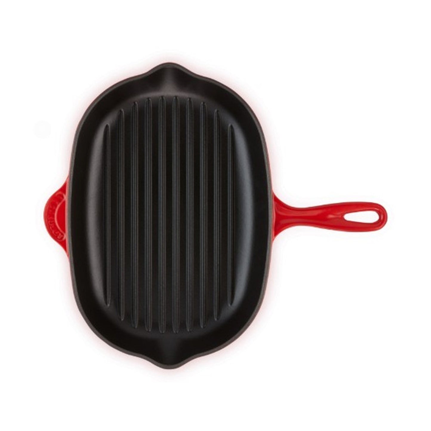 Le Creuset Oval Skillet Grill Evo 32cm (Cherry)