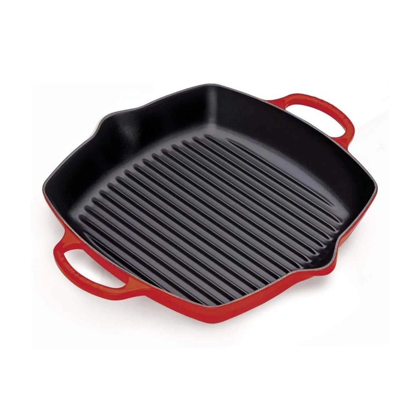 Le Creuset Square Deep Grill Evo 30cm (Cherry)