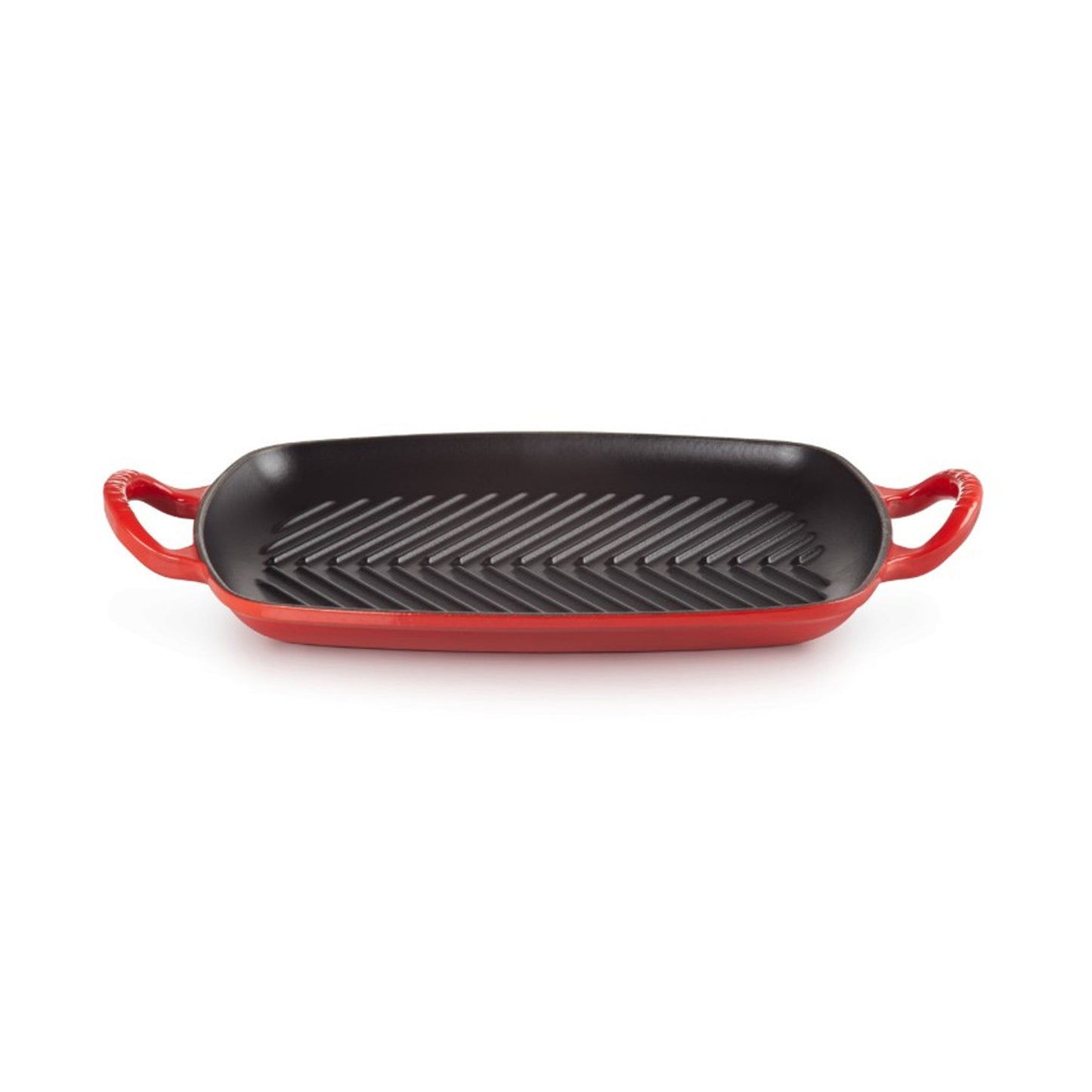 Le Creuset Rectangular Grill Evo 30x27cm (Cherry)