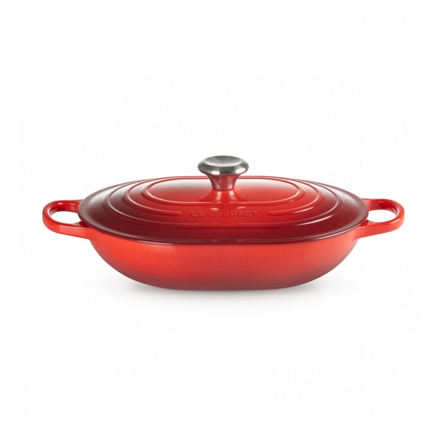 Le Creuset Oblong Evolution Saucepan 31cm (Cherry)