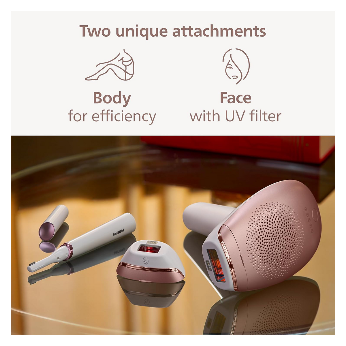 Philips Lumea IPL for Face & Body 250,000 flashes