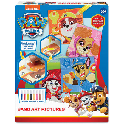 Paw Patrol Sand Art Pictures Craft Set Addo