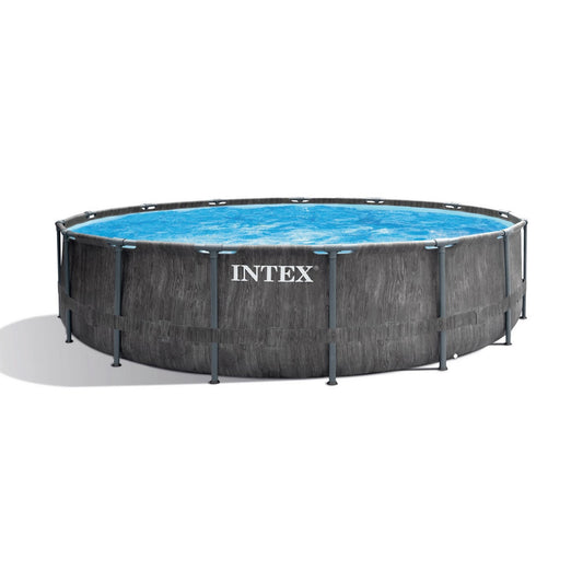 Intex Prism Greywood Premium Pool Set D 4.57X1.22M S