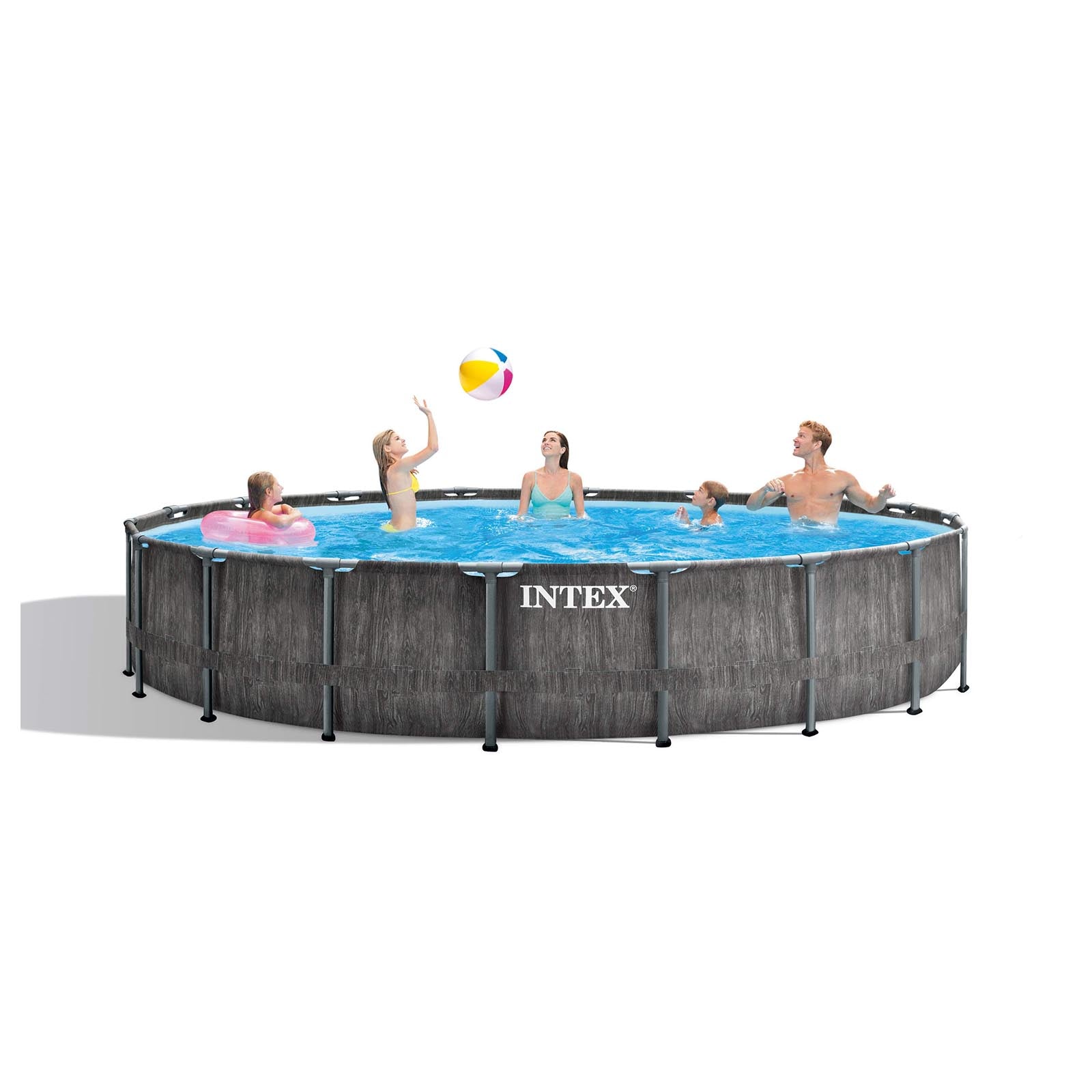 GREYWOOD PRISM FRAME PREMIUM POOL SET 5.49M X1.22M
