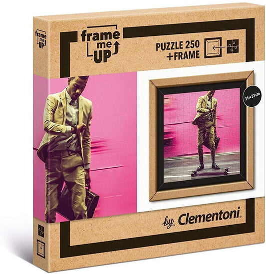 Frame Me Up Puzzle, Living Faster 250 Pieces Clementoni