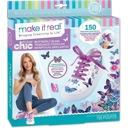 Make It Real 3C4G Sticker Chic Butterfly Bling Make It Real