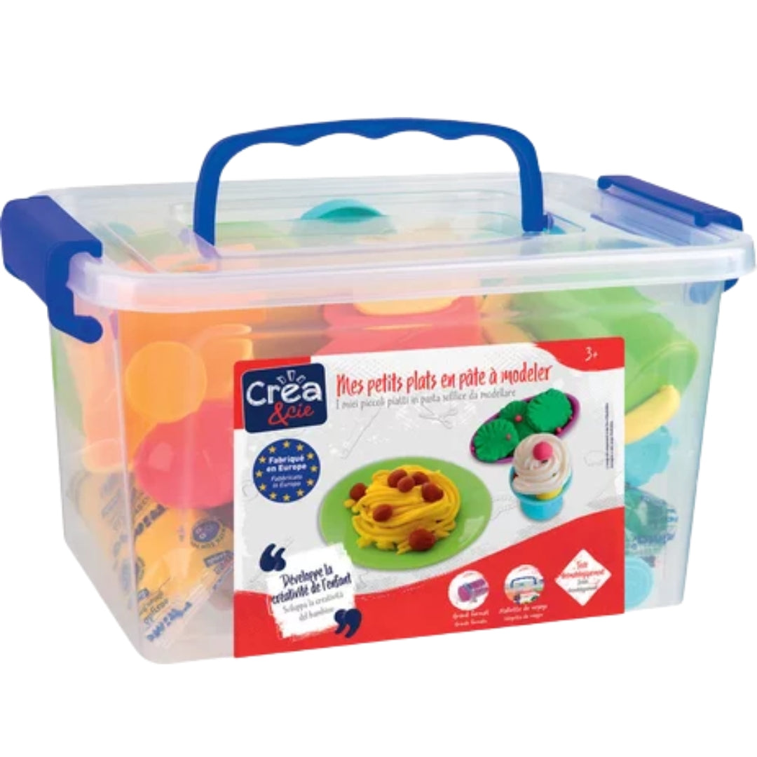 Crea & Cie My Little Modeling Clay Dishes Crea & Cie