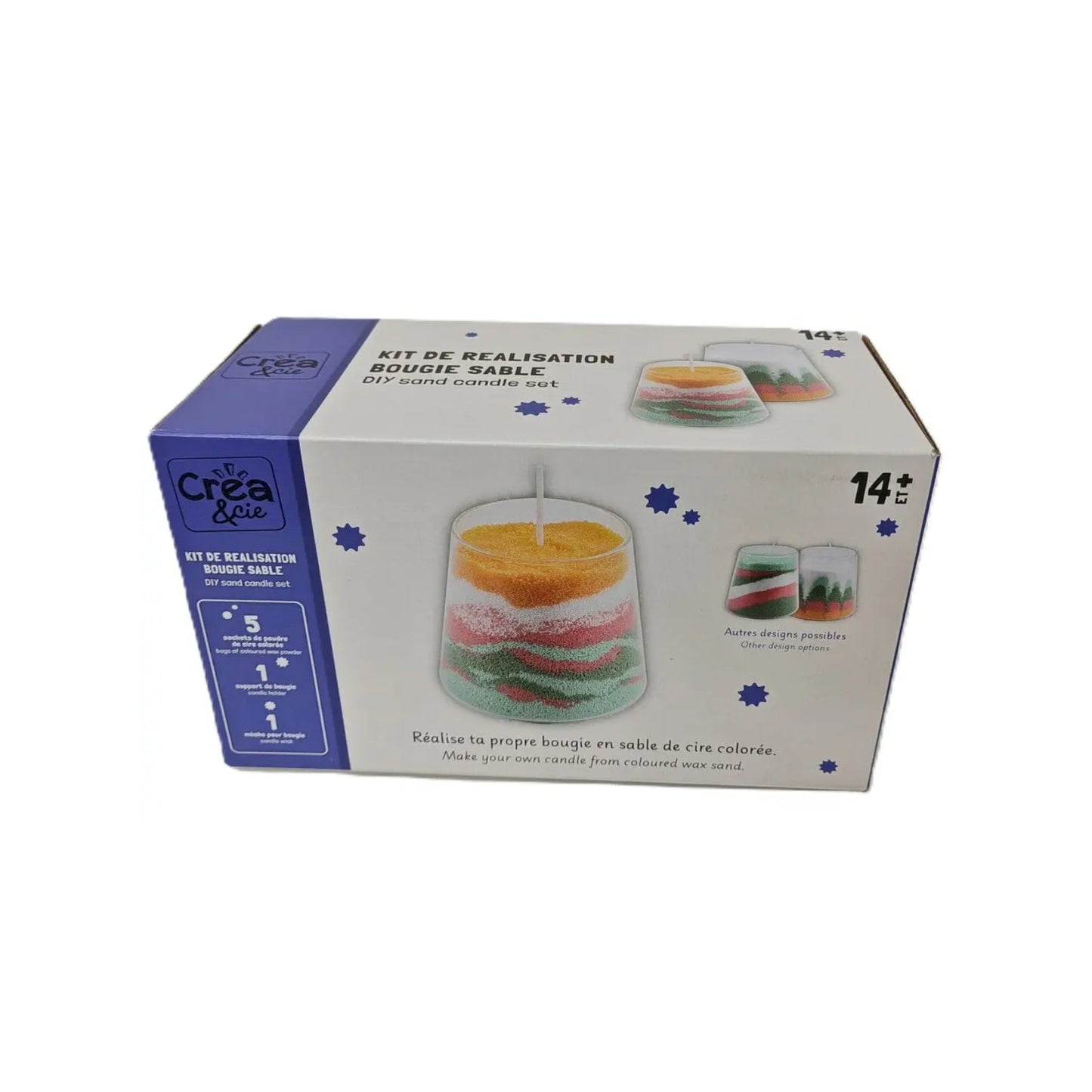 Crea & Cie Sand Candle Making Kit Crea & Cie