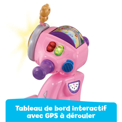 Vtech 3 En 1 Interactif Scooter Pink Ride-On Vtech