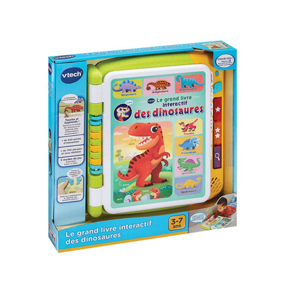 Vtech Le Grand Livre Interactif des Dinosaures Vtech