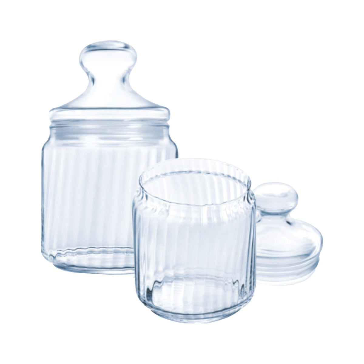POT STRIPED CLUB  0.75L SET 2PCS [X0153]
