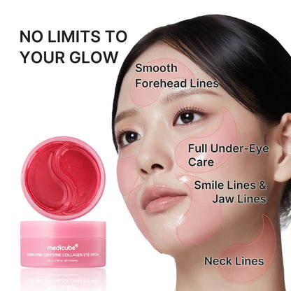 Medicube PDRN Pink Caffeine Collagen Eye Patch MEDICUBE