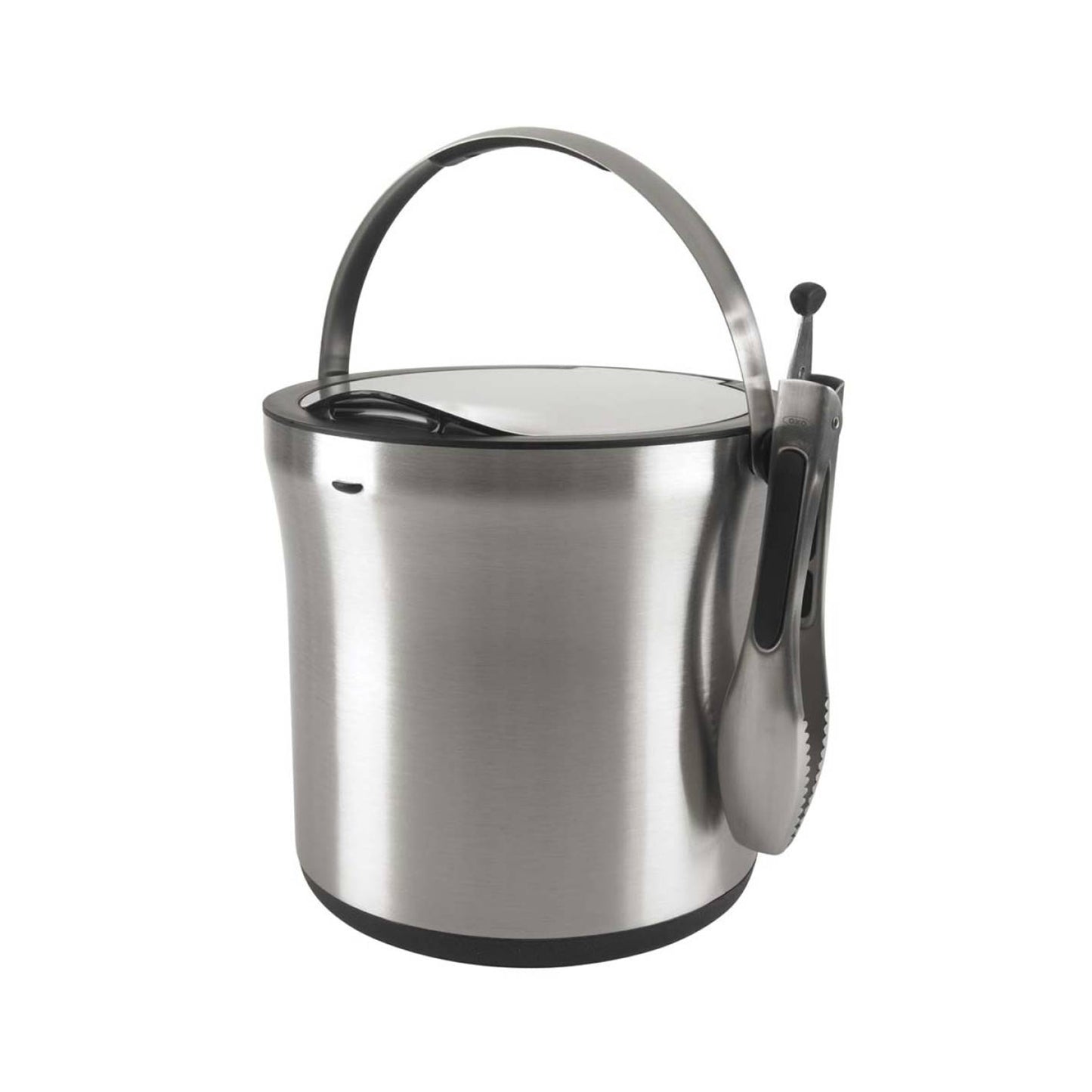 STL ICE BUCKET AND TONG SET OXO