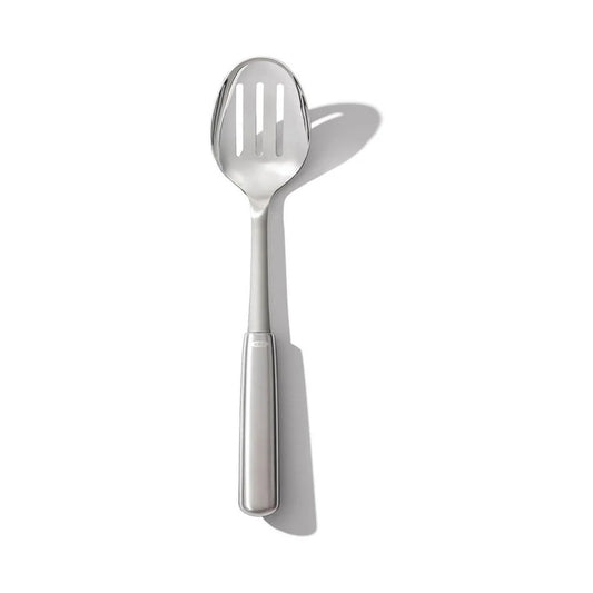 STEEL SLOTTED COOKING SPOON