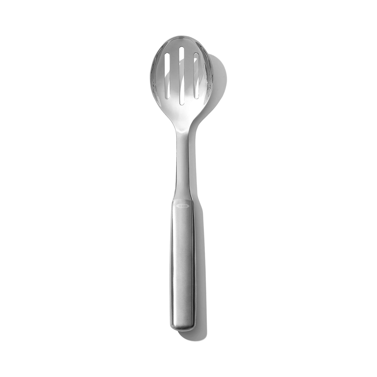 STEEL SLOTTED SERVING SPOON