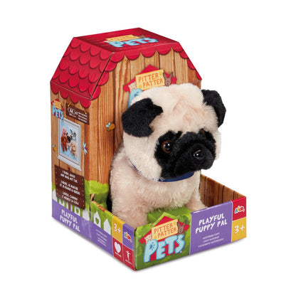 Pitter Patter Pets Playful Puppy Pal - Pug Dog Electronic Pet Addo