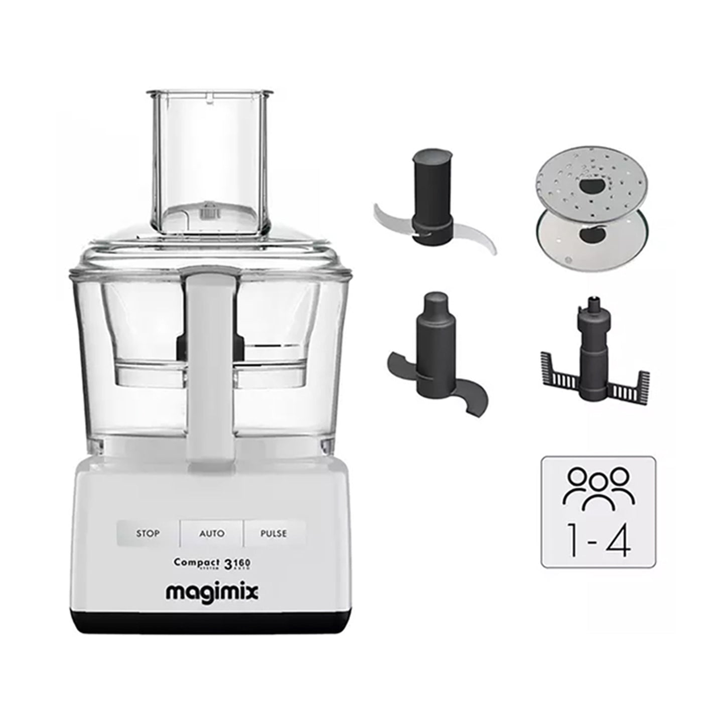 Magimix Food Processor 2.6L 600W White(3160)