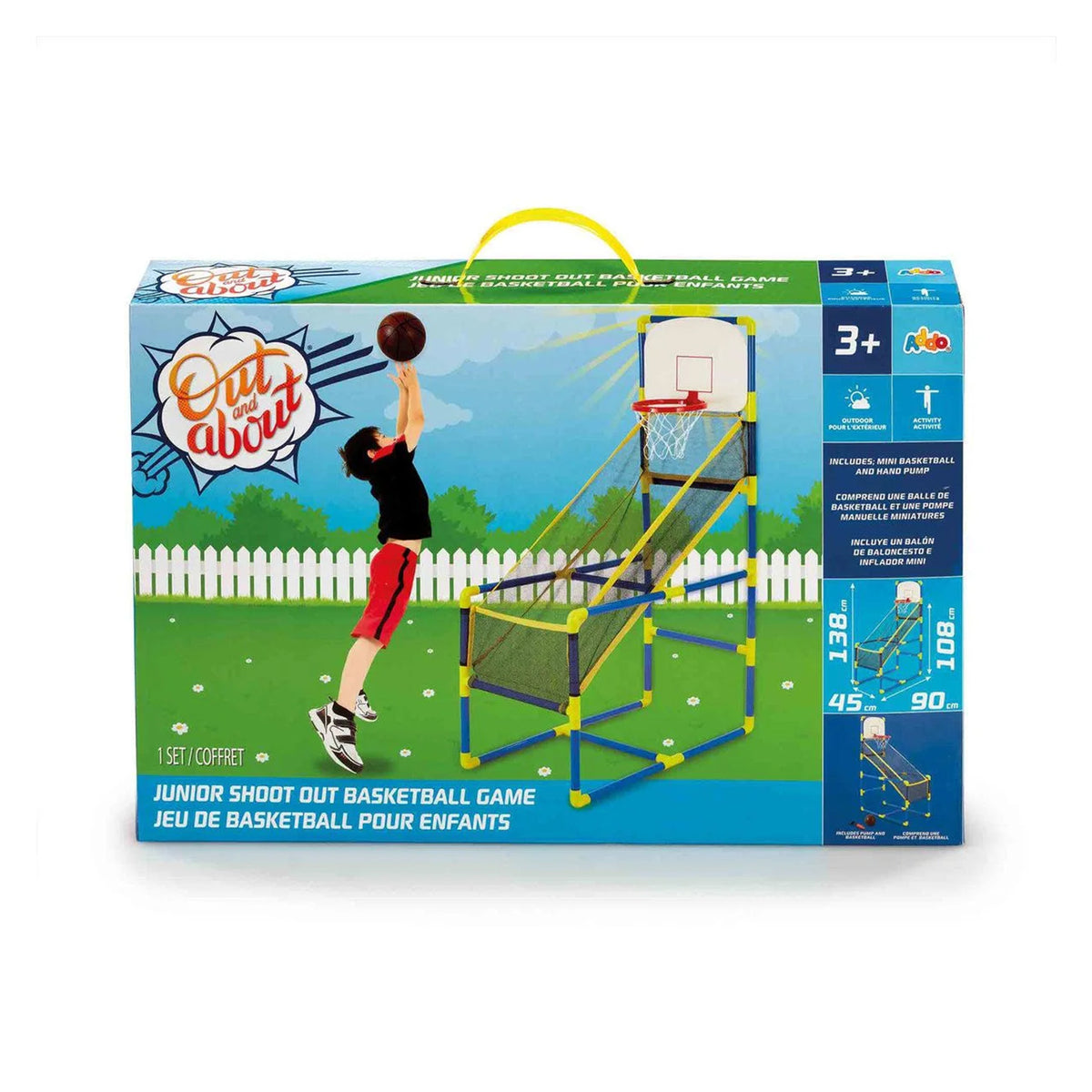 Out And About Basketball Game Set addo