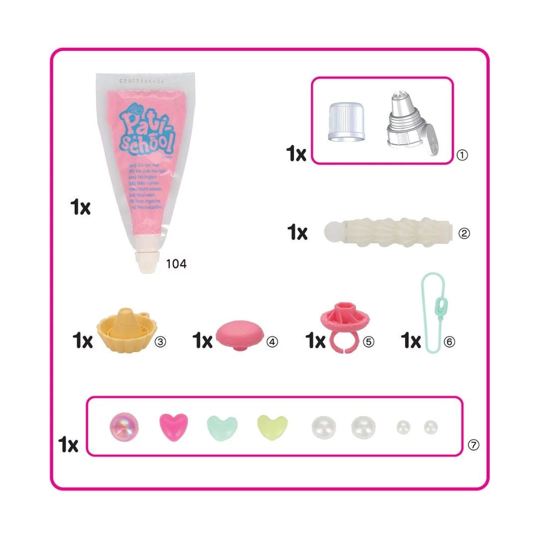 Pati School Pink Decoration Kit PATISCHOOL