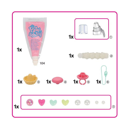 Pati School Pink Decoration Kit PATISCHOOL